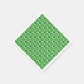 Serviette En Papier Trèfles (Coin)