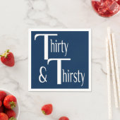 Serviette En Papier Trente et trente (En situation)