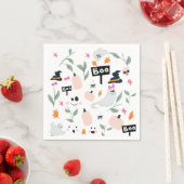 Serviette En Papier Très Éffrayant | Fantômes de la fête d'Halloween (En situation)