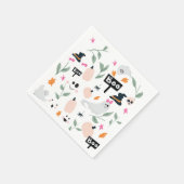 Serviette En Papier Très Éffrayant | Fantômes de la fête d'Halloween (Coin)