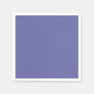 Serviette En Papier Très Peri couleur solide