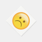 Serviette En Papier Très triste - Emoji (Coin)