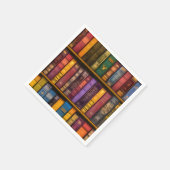 Serviette En Papier Trésors littéraires - Livres anciens classiques (Coin)