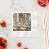 Serviette En Papier Trevi fountain (En situation)