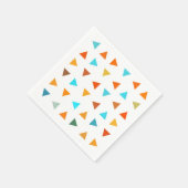 Serviette En Papier Triangles colorés (Coin)