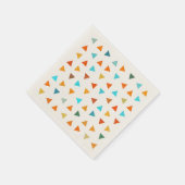 Serviette En Papier triangles colorés (Coin)
