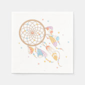 Serviette En Papier Tribal Dreamcatcher Boho Baby (Devant)