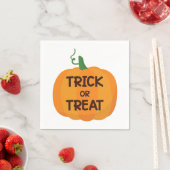 Serviette En Papier Trick or Treat Halloween (En situation)
