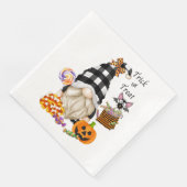 Serviette En Papier Trick or Treat Halloween Gnome (Coin)