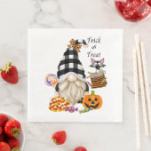 Serviette En Papier Trick or Treat Halloween Gnome (En situation)