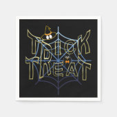 Serviette En Papier Trick-or-Treat-Haloween (Devant)