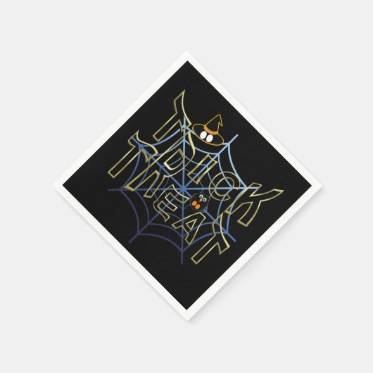 Serviette En Papier Trick-or-Treat-Haloween (Coin)