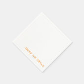 Serviette En Papier Trick ou régal ! Joyeux halloween Napkin (Coin)