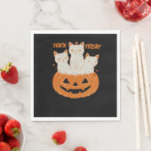 Serviette En Papier Trick ou Treat cats Classic T-Shirt (En situation)