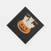 Serviette En Papier Trick ou Treat cats Classic T-Shirt (Coin)