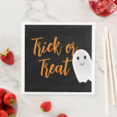 Serviette En Papier Trick ou Treat Halloween (En situation)