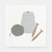 Serviette En Papier Tricot (Devant)