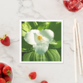 Serviette En Papier Trillium Flower (En situation)