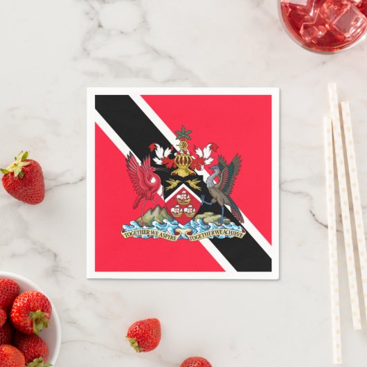 Serviette En Papier Trinité-et-Tobago (En situation)