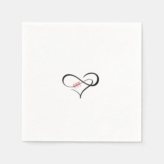 Serviette En Papier Triple H Infinity Heart (Devant)
