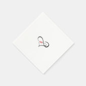 Serviette En Papier Triple H Infinity Heart (Coin)