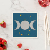 Serviette En Papier Triple Lune (En situation)