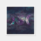 Serviette En Papier Triple Moon Goddess Luna Universe Party (Devant)