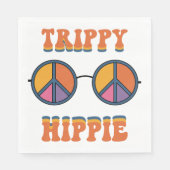 Serviette En Papier Trippy Hippie (Devant)