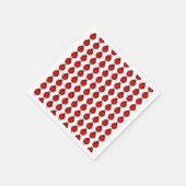 Serviette En Papier Trois Petits Ladybugs - Cocktail Standard (Coin)