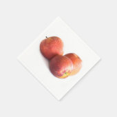 Serviette En Papier Trois pommes rouges (Coin)
