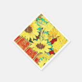 Serviette En Papier Trois tournfleurs (Coin)