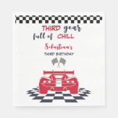 Serviette En Papier Troisième engrenage plein de froid troisième anniv (Devant)