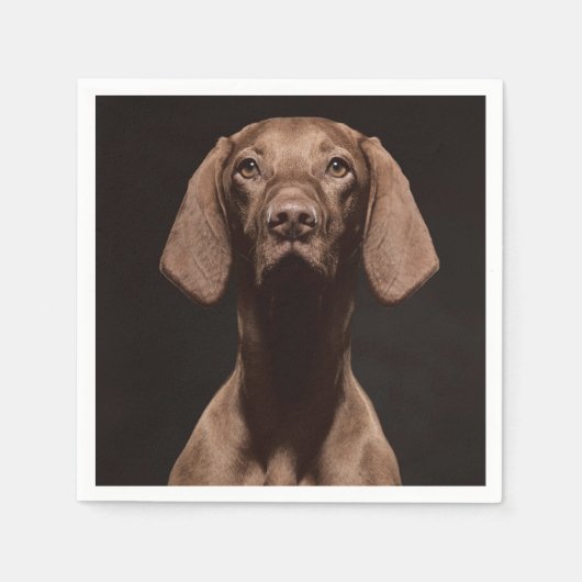 Serviette En Papier Troisième Vizsla (Devant)