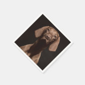 Serviette En Papier Troisième Vizsla (Coin)