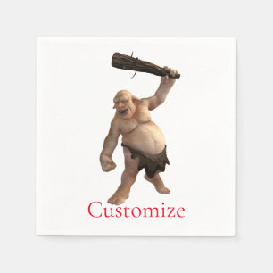 Serviette En Papier Troll moche Thunder_Cove