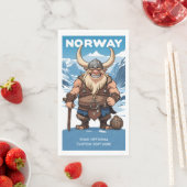 Serviette En Papier Troll norvégien (En situation)