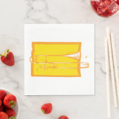 Serviette En Papier Trombone (En situation)