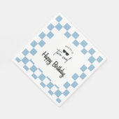 Serviette En Papier Trop cool 2e anniversaire (Coin)