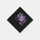 Serviette En Papier Trop Whimsigoth Pour Fonctionner (Coin)