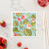 Serviette En Papier Tropical (En situation)