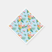Serviette En Papier Tropical (Coin)