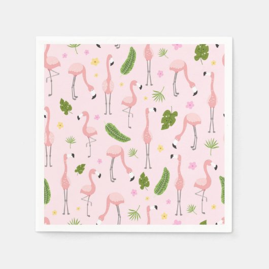 Serviette En Papier Tropical (Devant)