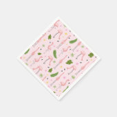Serviette En Papier Tropical (Coin)
