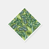 Serviette En Papier Tropical Jungle Feuille fête d'anniversaire (Coin)