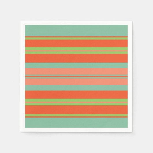 Serviette En Papier Tropical lumineux (Devant)