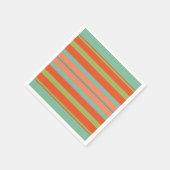 Serviette En Papier Tropical lumineux (Coin)