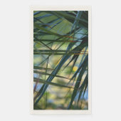 Serviette En Papier Tropical Tons Palm Fronds Papier Serviettes d'hôte (Devant)
