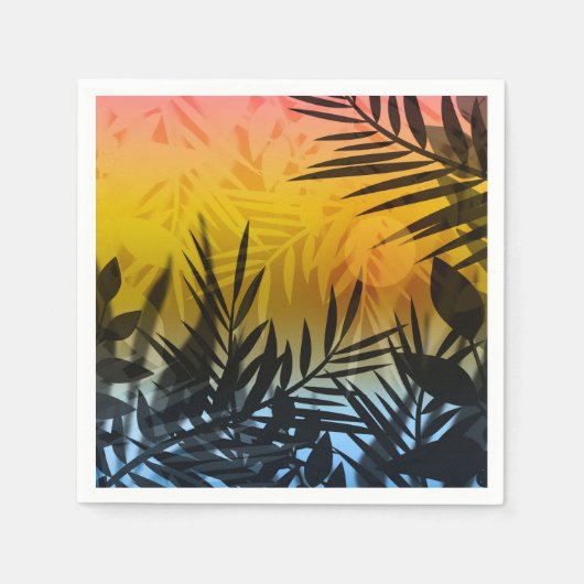 Serviette En Papier tropics (Devant)