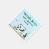 Serviette En Papier Trou Dans Un Baby shower De Golf (Coin)