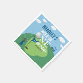 Serviette En Papier Trou en un Golf 1er anniversaire (Coin)